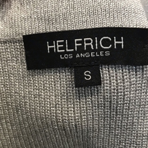 Helfrich LA Revolve Kiki Silver Metallic Skirt - Picture 6 of 7